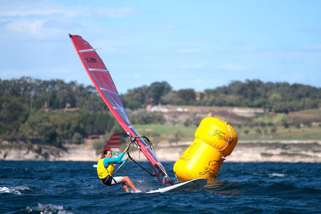 2014 ISAF Sailing World Championships, Santander - Charline Picon (FRA) © Vincenzo Baglione http://www.albaria.com/